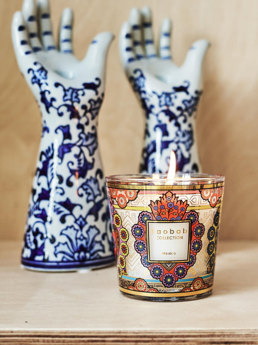 Mouth-Blown Scented Candle My First Baobab Mexico Blackcurrant Freesia & Cedar