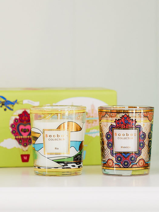 Handmade Scented Candles My First Baobab Set of 3