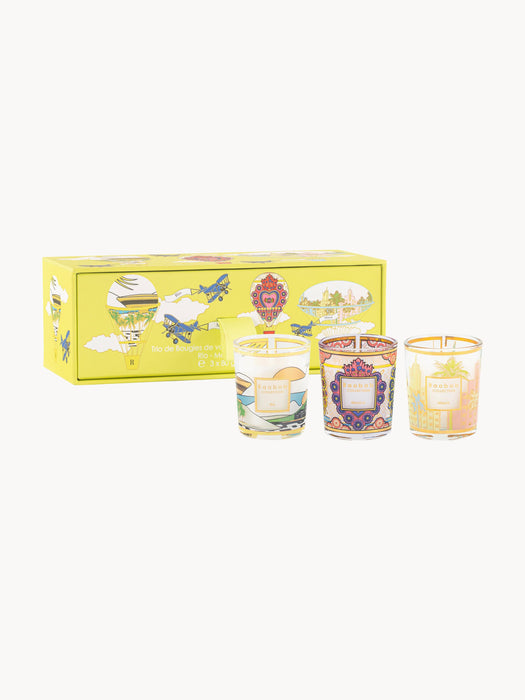 Handmade Scented Candles My First Baobab Set of 3