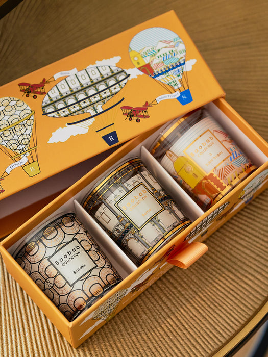 Scented Candles My First Baobab Set of 3