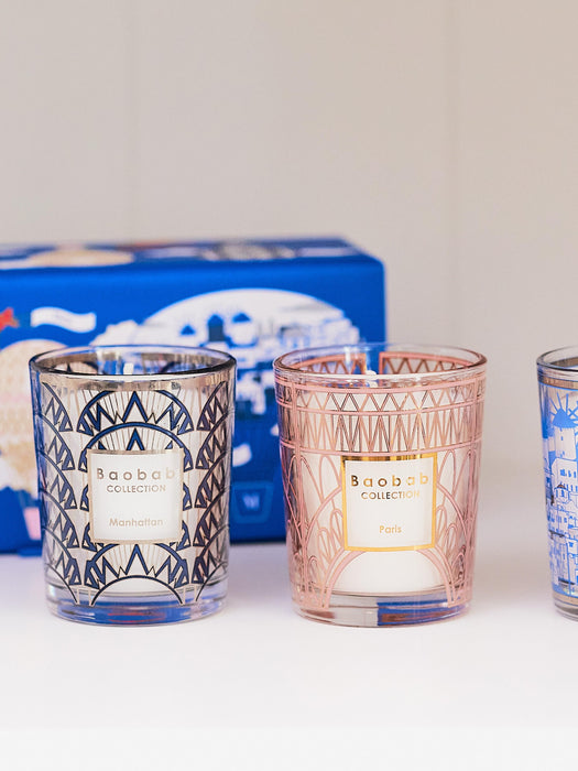 Scented Candles My First Baobab Set of 3
