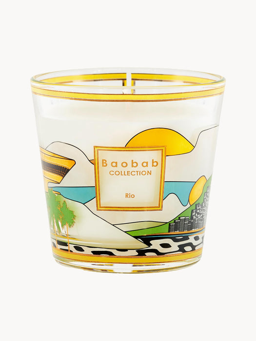 Mouth-Blown Scented Candle My First Baobab Rio Bergamot Cardamom & Musk