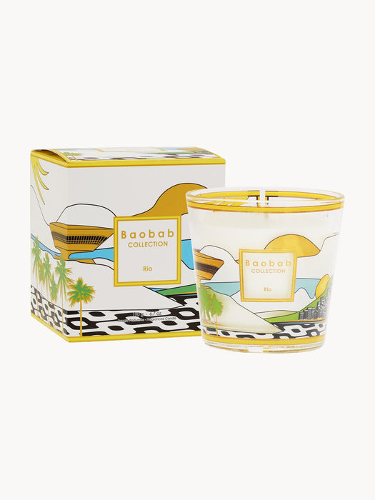 Mouth-Blown Scented Candle My First Baobab Rio Bergamot Cardamom & Musk