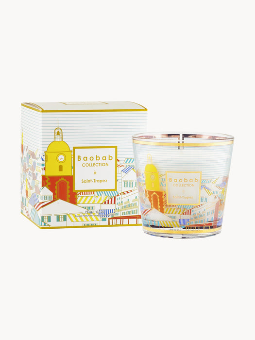 Mouth-Blown Scented Candle My First Baobab Saint-Tropez Thyme Basil & Mint