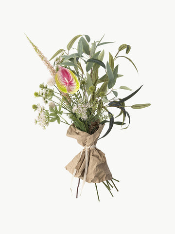 Artificial Flower Bouquet Blush