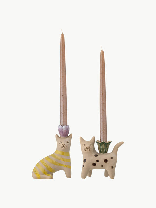 Handmade Candle Holders Mamie, Set of 2