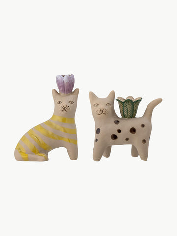 Handmade Candle Holders Mamie, Set of 2