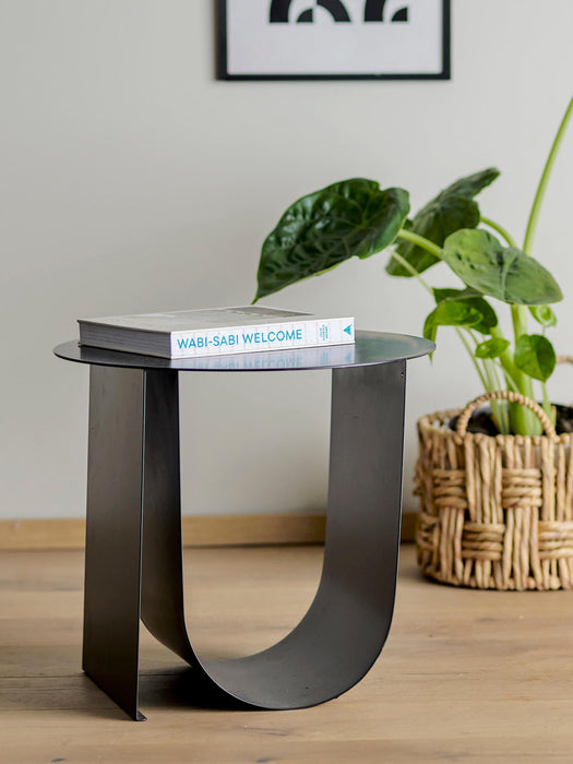 Round Metal Side Table Cher