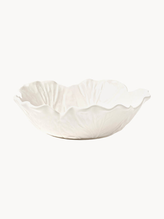 Hand-painted Serving Bowls Cabbage Set of 2