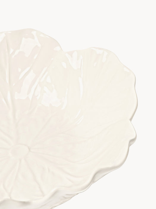 Hand-painted Serving Bowls Cabbage Set of 2