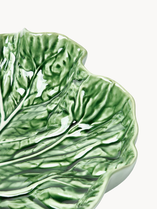 Hand-painted Serving Plate Cabbage