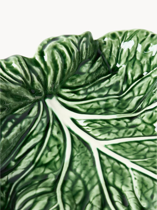 Hand-painted Serving Plate Cabbage