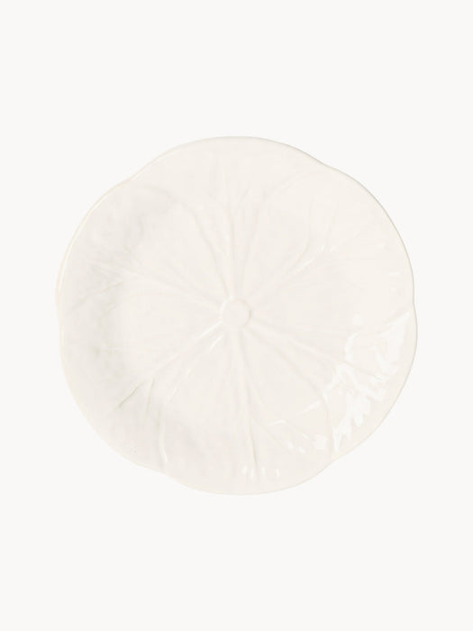 Cabbage Hand-painted Breakfast Plates, Set of 4