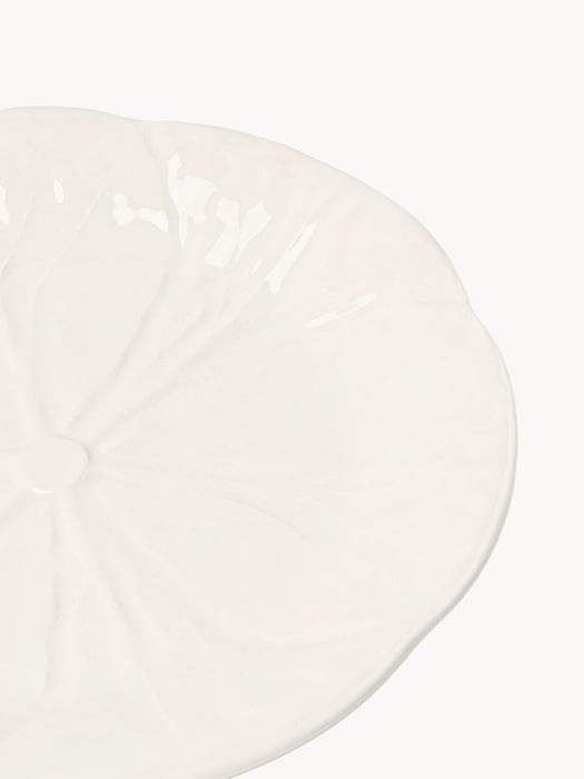 Cabbage Hand-painted Breakfast Plates, Set of 4