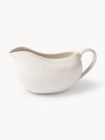 Handmade Sauce Boat Nordic Vanilla