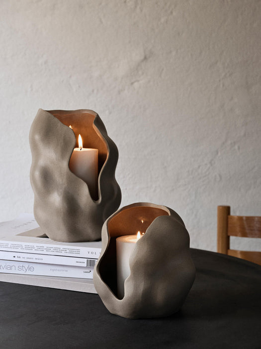 Handmade Candle Holder Hekla, H 24 Cm