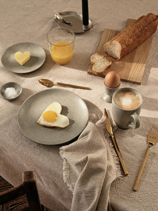Handmade Breakfast Plates Nordic Marsh Set of 4