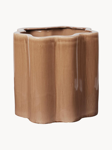 Handmade Cover Pot Sonja, H 36 cm