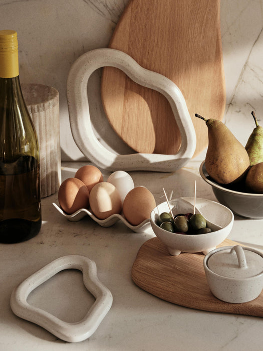 Handmade Egg Tray Nordic Sand
