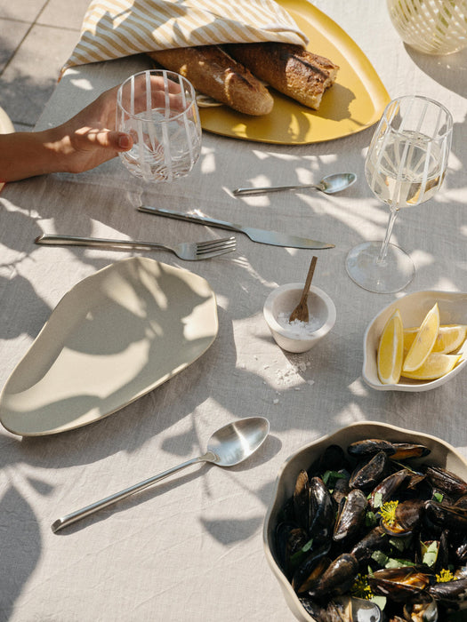 Handmade Brushed Table Spoon Sletten