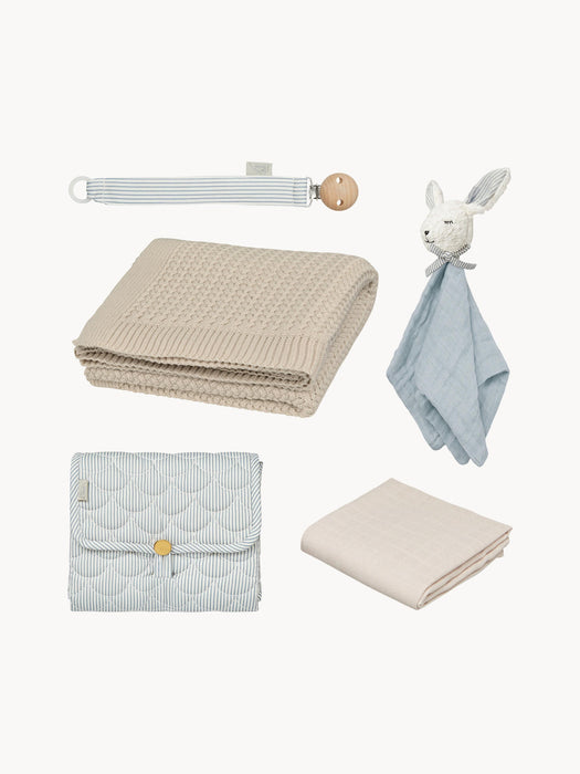 Stripes Baby Care Set, Set of 5