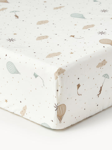 Dreamland Organic Cotton Fitted Sheet, in various sizes