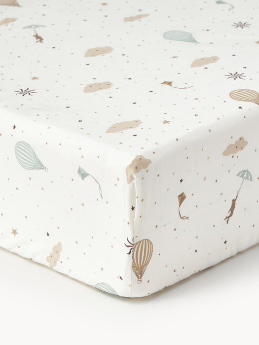Organic Cotton Fitted Sheet Dreamland in various sizes