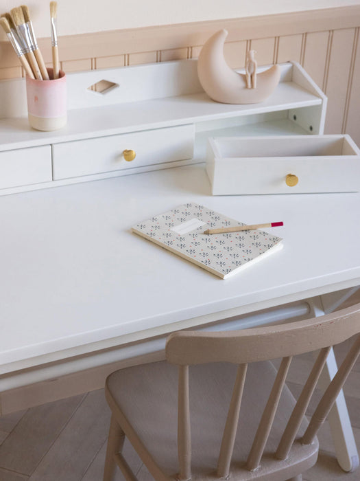 Luca Handmade Wooden Desk, Height-adjustable