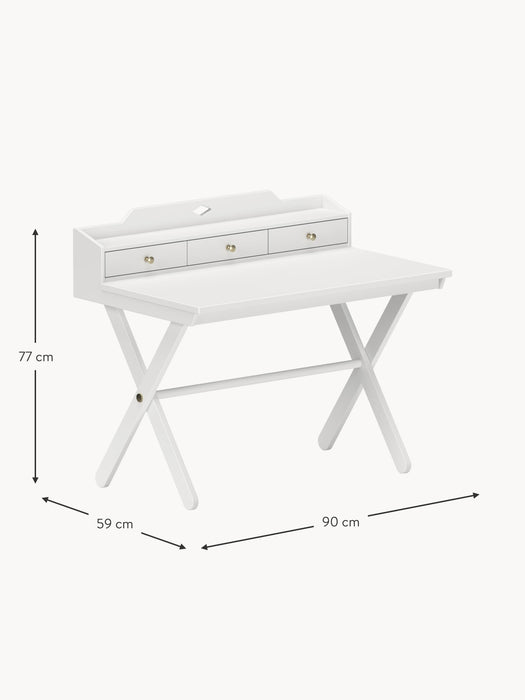 Handmade Wooden Desk Luca Height-adjustable