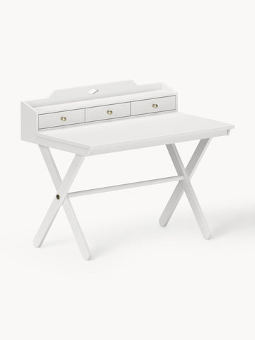 Luca Handmade Wooden Desk, Height-adjustable