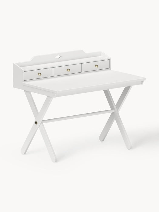 Luca Handmade Wooden Desk, Height-adjustable