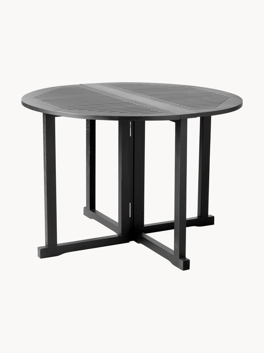 Round Folding Garden Table Butterfly 110 cm