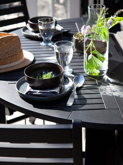 Round Folding Garden Table Butterfly 110 cm