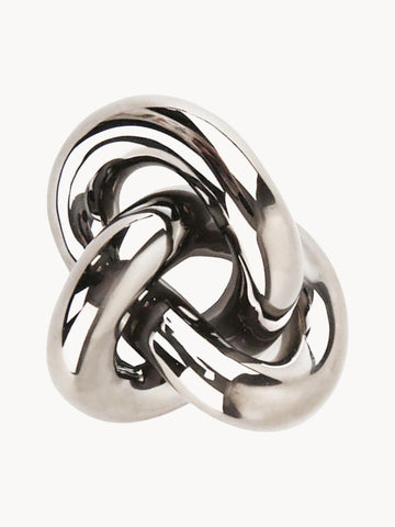 Knot Handmade Decorative Object, H 9 cm
