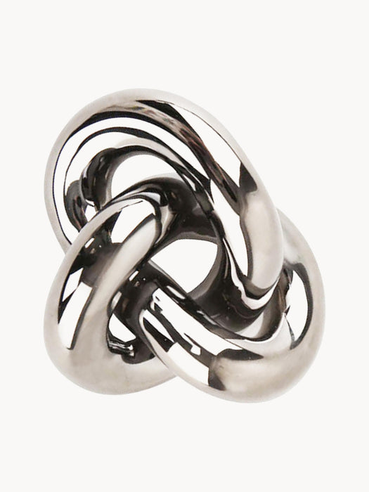 Knot Handmade Decorative Object, H 9 cm