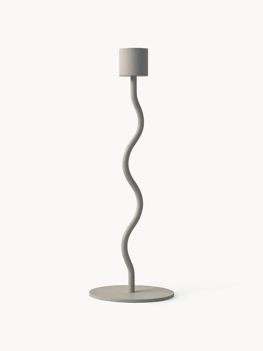 Candle Holder Curved H 24 cm
