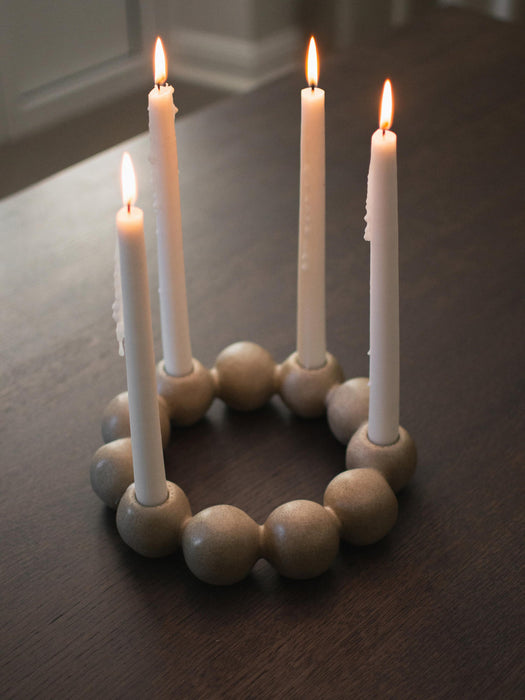 Ceramic Candle Holder Bright