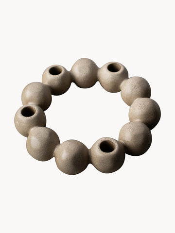 Ceramic Candle Holder Bright