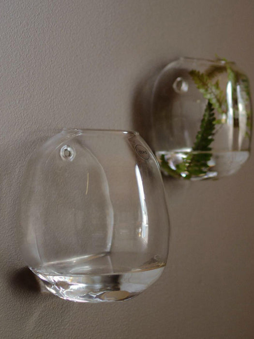 Wall Vase Pebble, H 18 cm