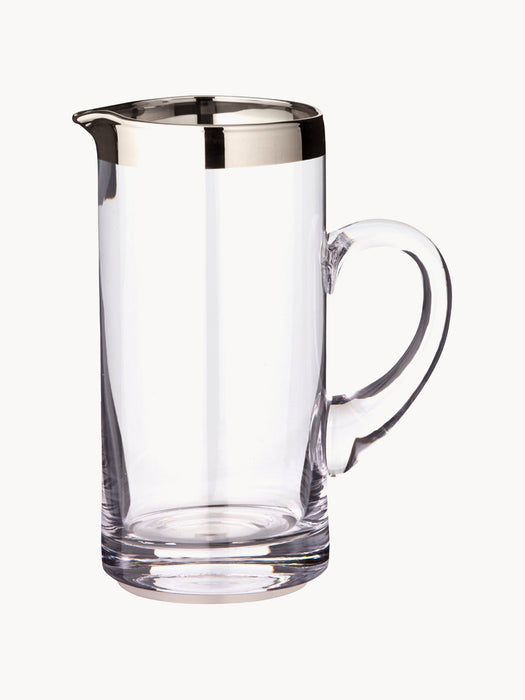 Mouth-Blown Crystal Pitcher Robert 1L