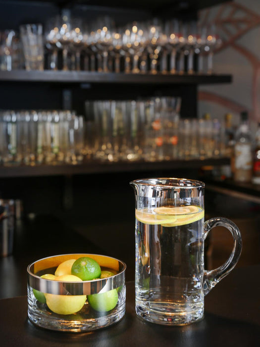 Mouth-Blown Crystal Pitcher Robert 1L