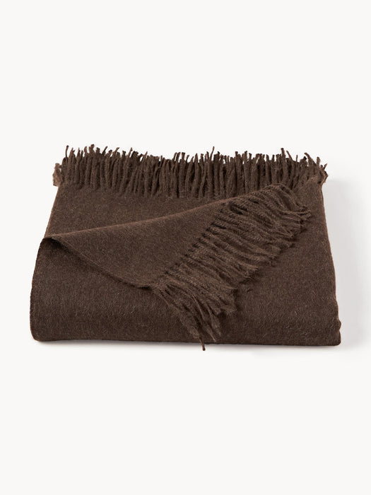 Luxury Baby Alpaca Wool Throw