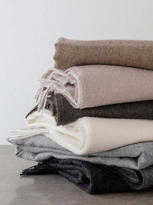 Luxury Baby Alpaca Wool Throw