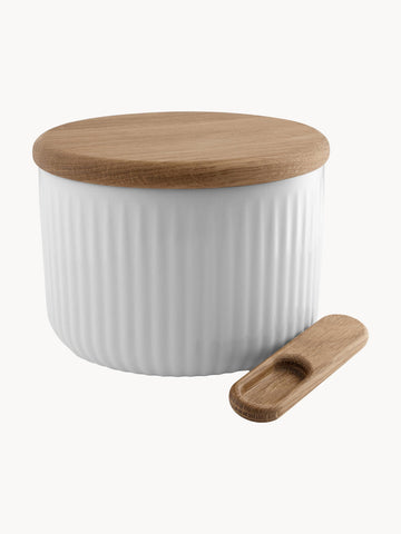 Legio Nova Salt Container with Lid and Spoon
