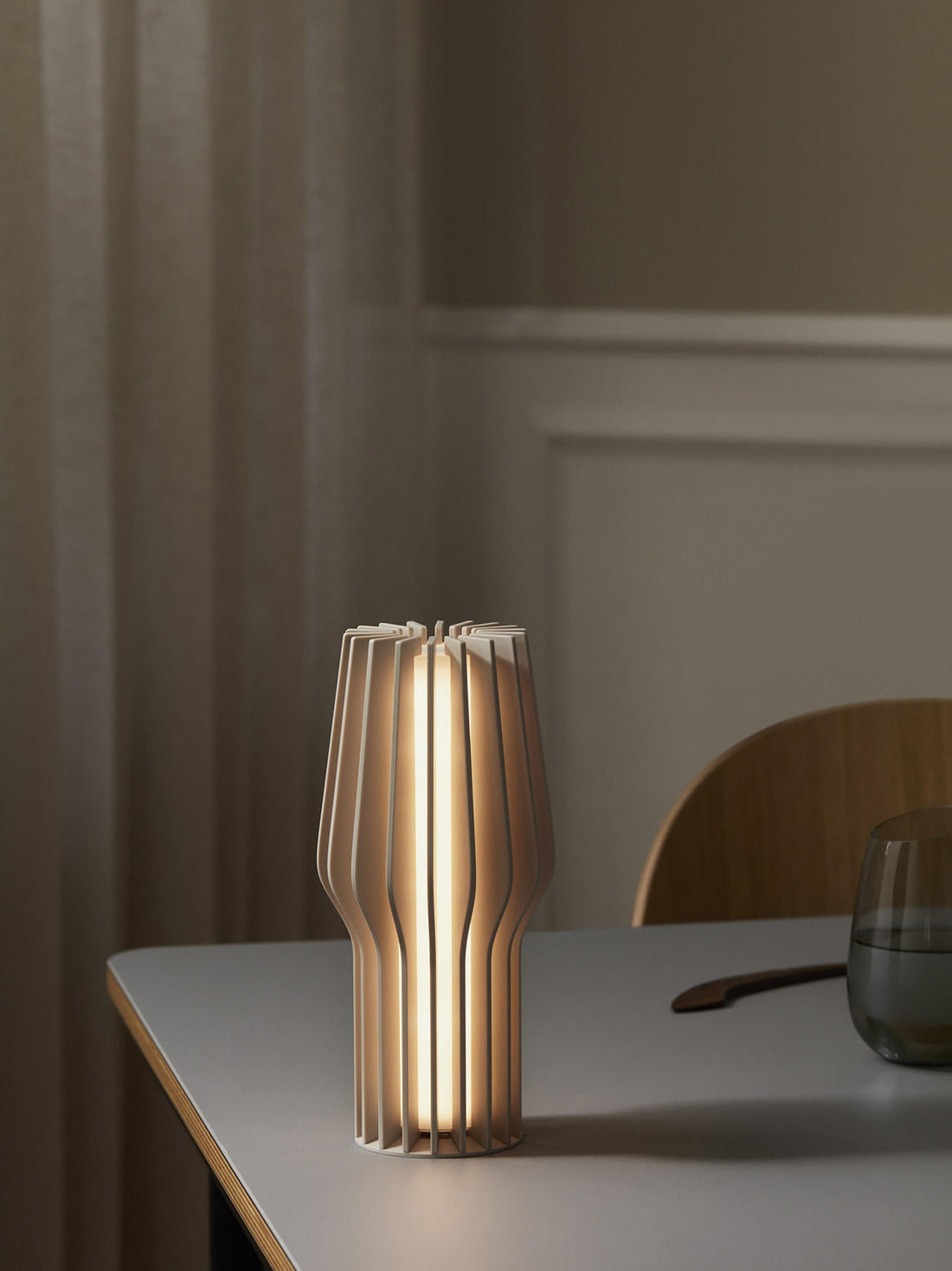 Radiant Small Portable Dimmable LED Table Lamp