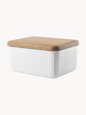 Legio Nova Porcelain Butter Dish