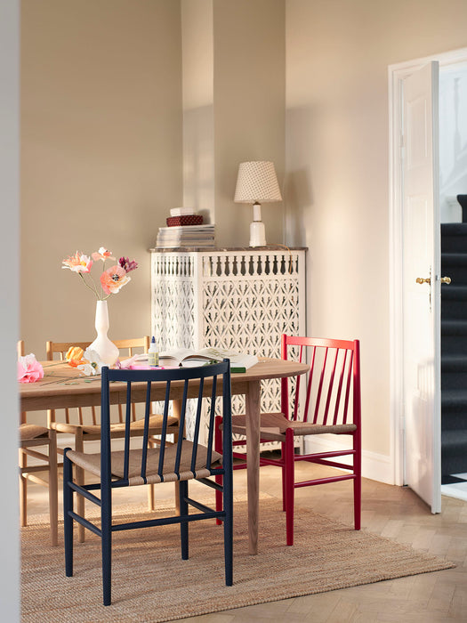Handwoven Beech Wood Dining Chair J80