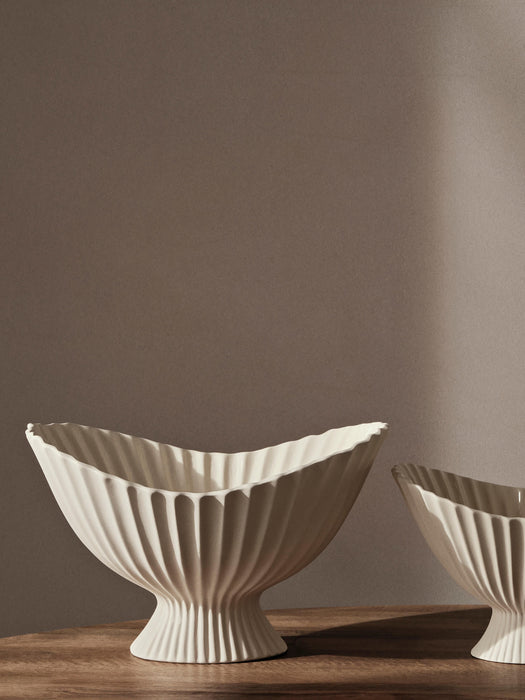 Stoneware Decorative Bowl Fountain W 41 cm