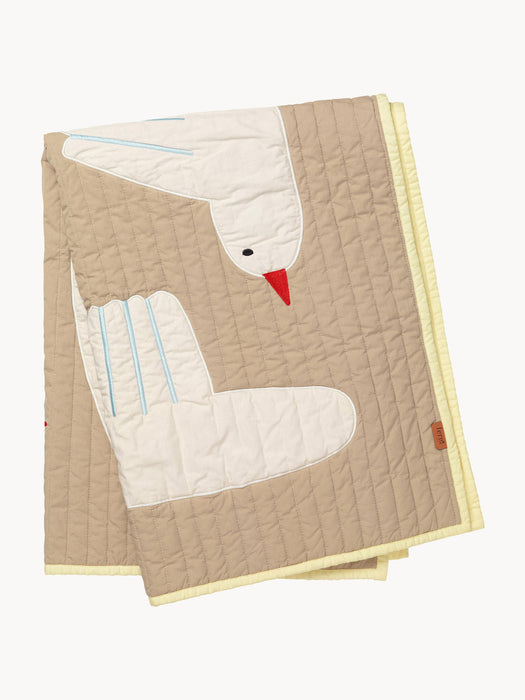 Bird Organic Cotton Throw