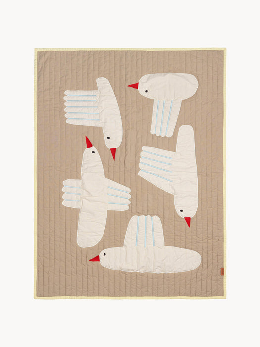 Bird Organic Cotton Throw